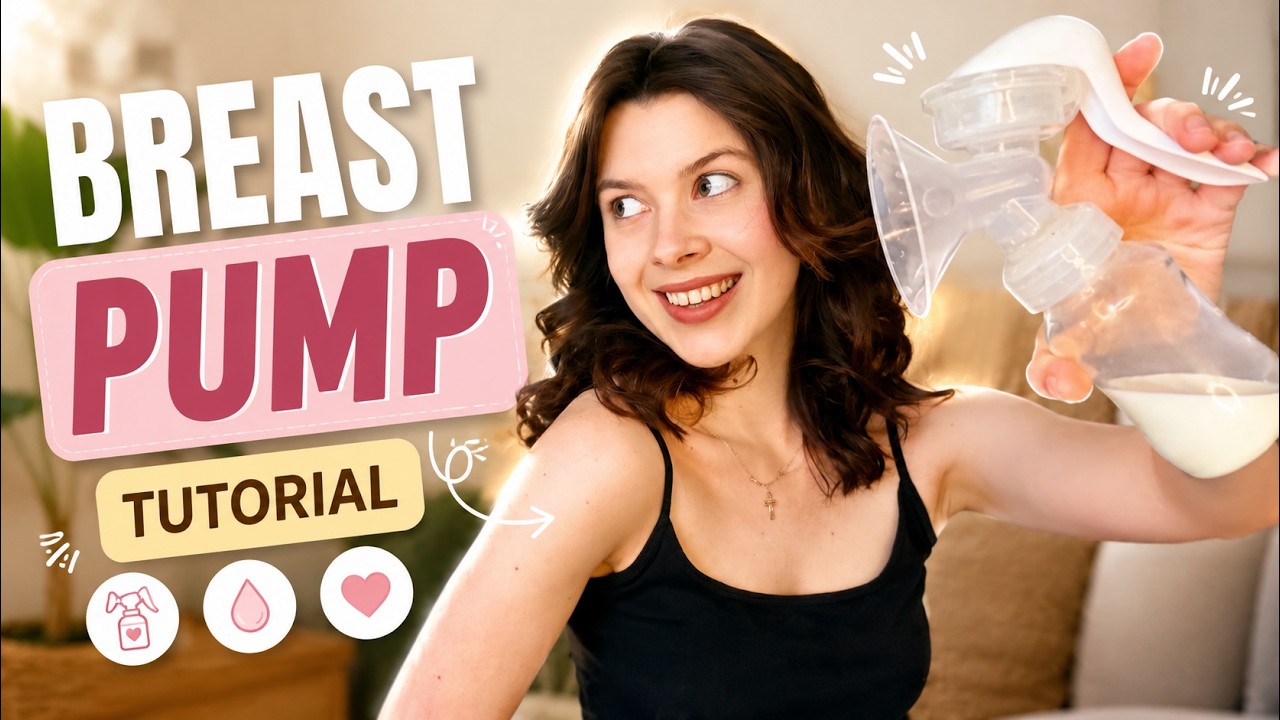 [18+] Breastfeeding Milk & Pump Tutorial | Manual Breast Pump Guide ...