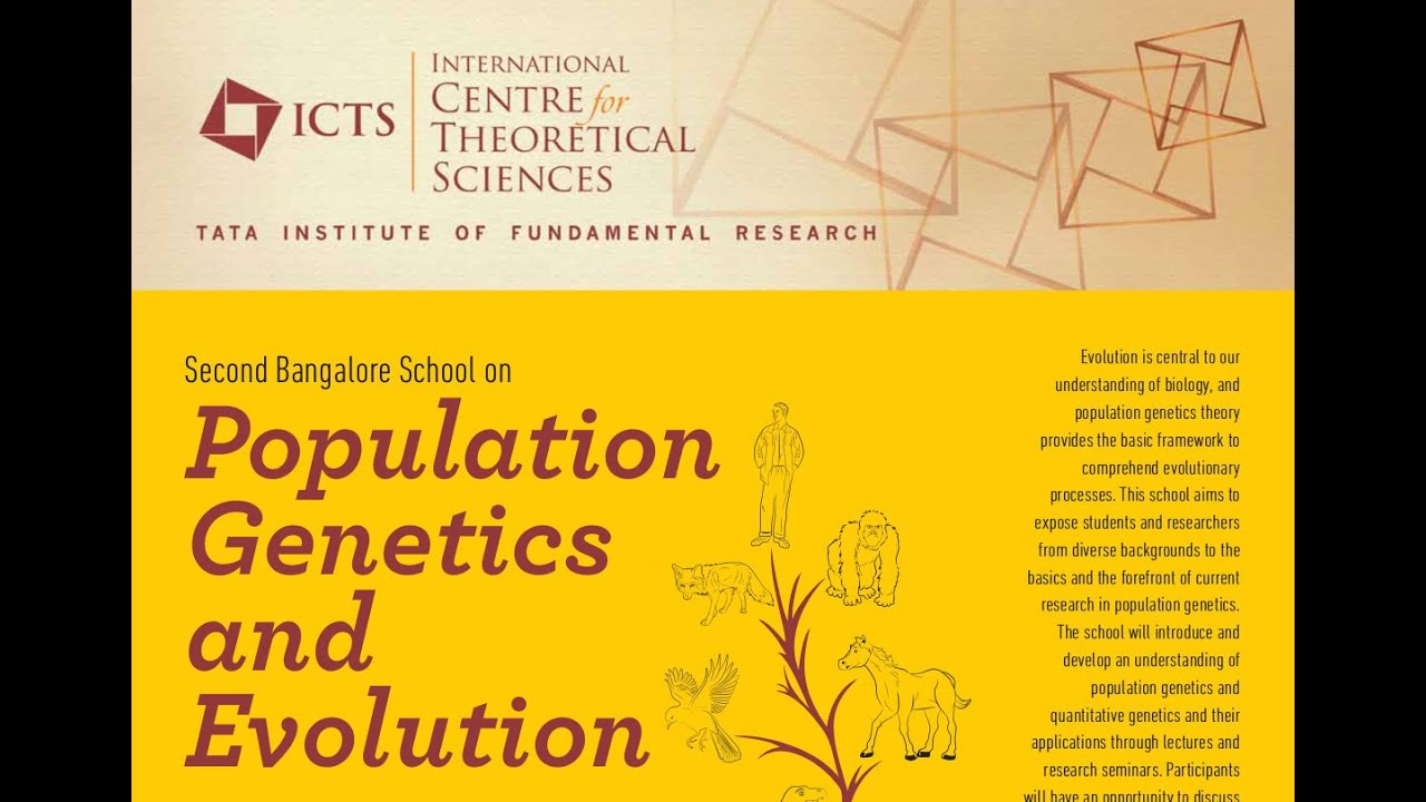 Registration + Welcome address by ICTS Director