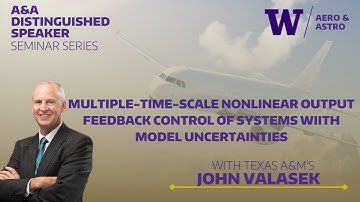 A&A Distinguished Seminar Series: John Valasek