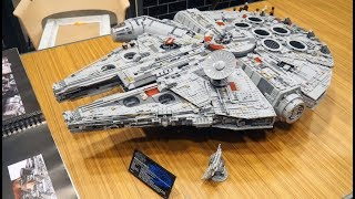 LEGO Star Wars Ultimate Collectors Series Millennium Falcon Time Lapse Build