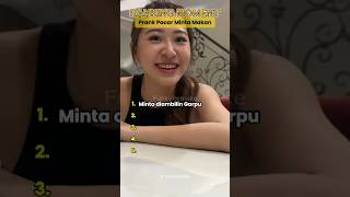Prank Pacar Minta Makan  Top 5 Ranking Moment shorts prank