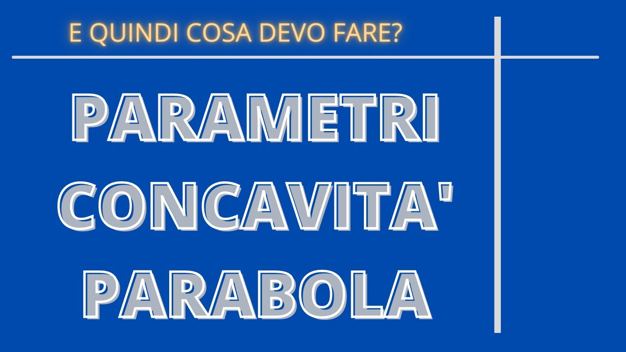 Parametri e concavità della parabola: spiegazione ed esercizi