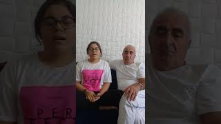 Mehmet Şirin Tan ve torunu Melisa Akdeniz