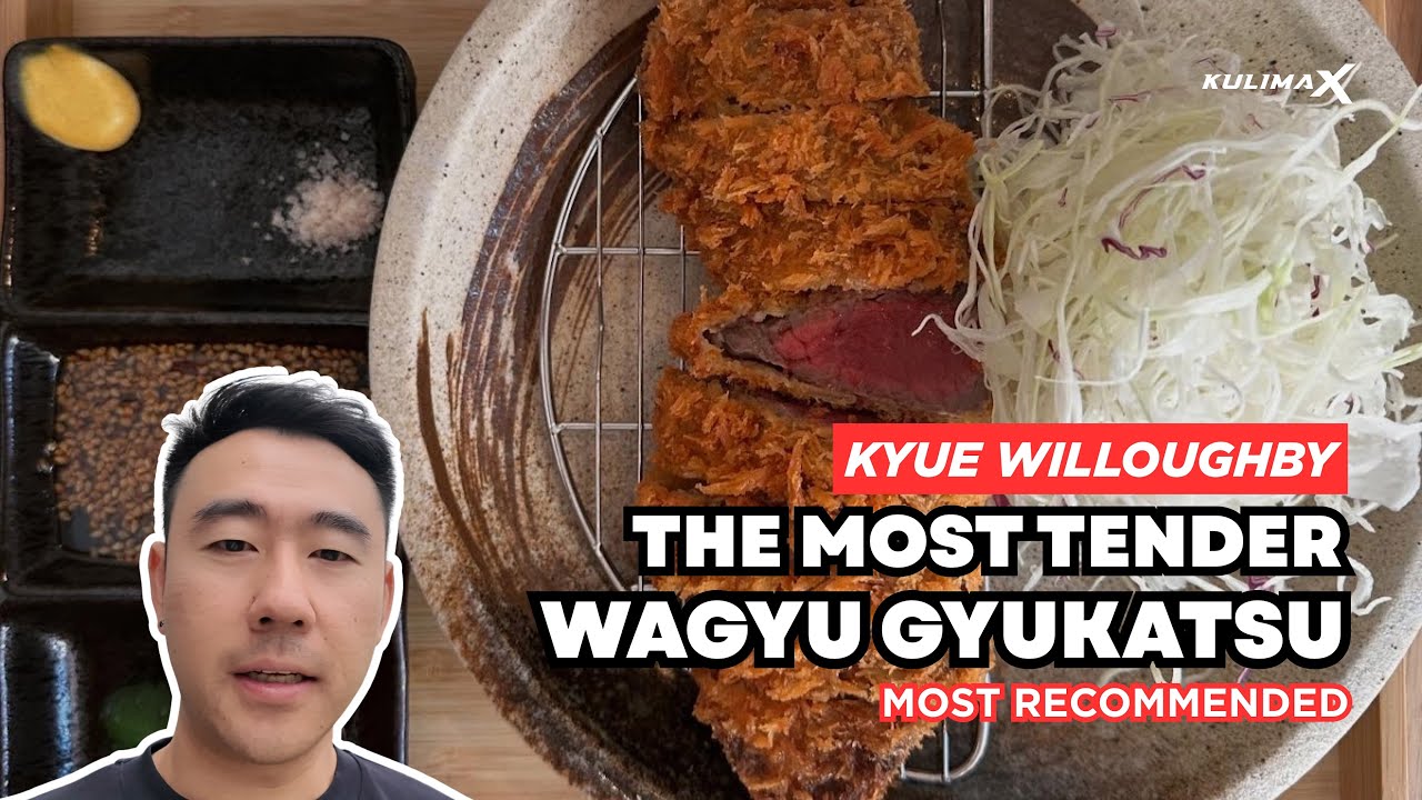 KYUE JAPANESE RESTAURANT IN SYDNEY! MUST-TRY WAGYU BEEF KATSU!