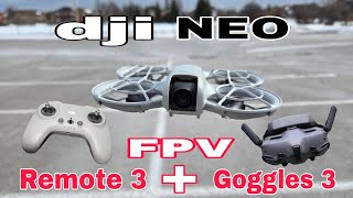 Details Dji NEO Drone + Dji FPV Controller 3 (Test Flight) News
