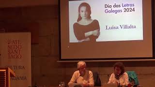 Conferencia «Alta cidade de Luísa Villalta» de Xosé María Álvarez Cáccamo