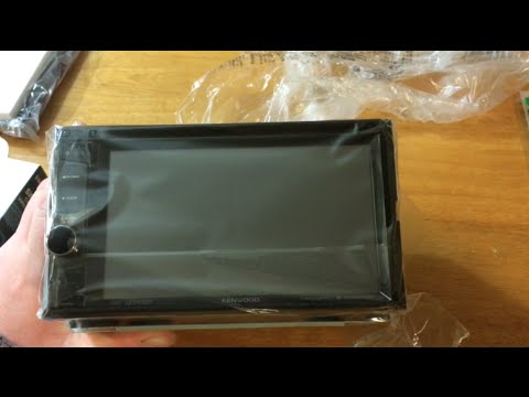 Kenwood DDX372BT Touch Screen Bluetooth DVD Radio Unboxing