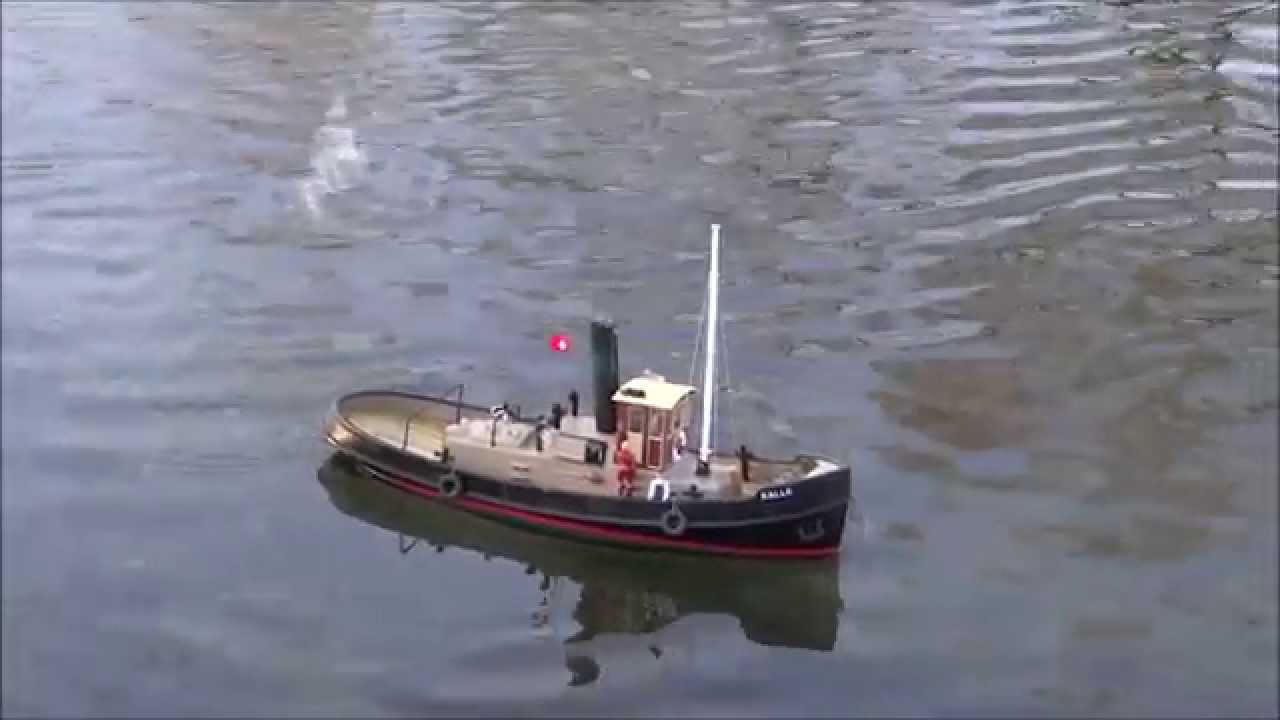 RC Boot Kalle Aeronaut Boat FluÃschlepper Steam Tug Boat 