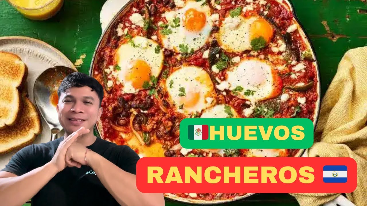 RECETA MEXICANA🇲🇽, Huevos RANCHEROS |sv🇸🇻