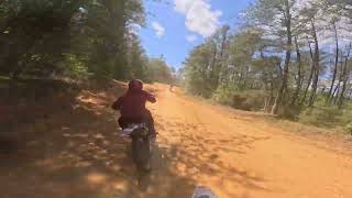 Jump #4 at Roberts Track and Trail