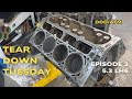 Junkyard LH6 Engine Tear Down | Tear Down Tuesday Episode 3