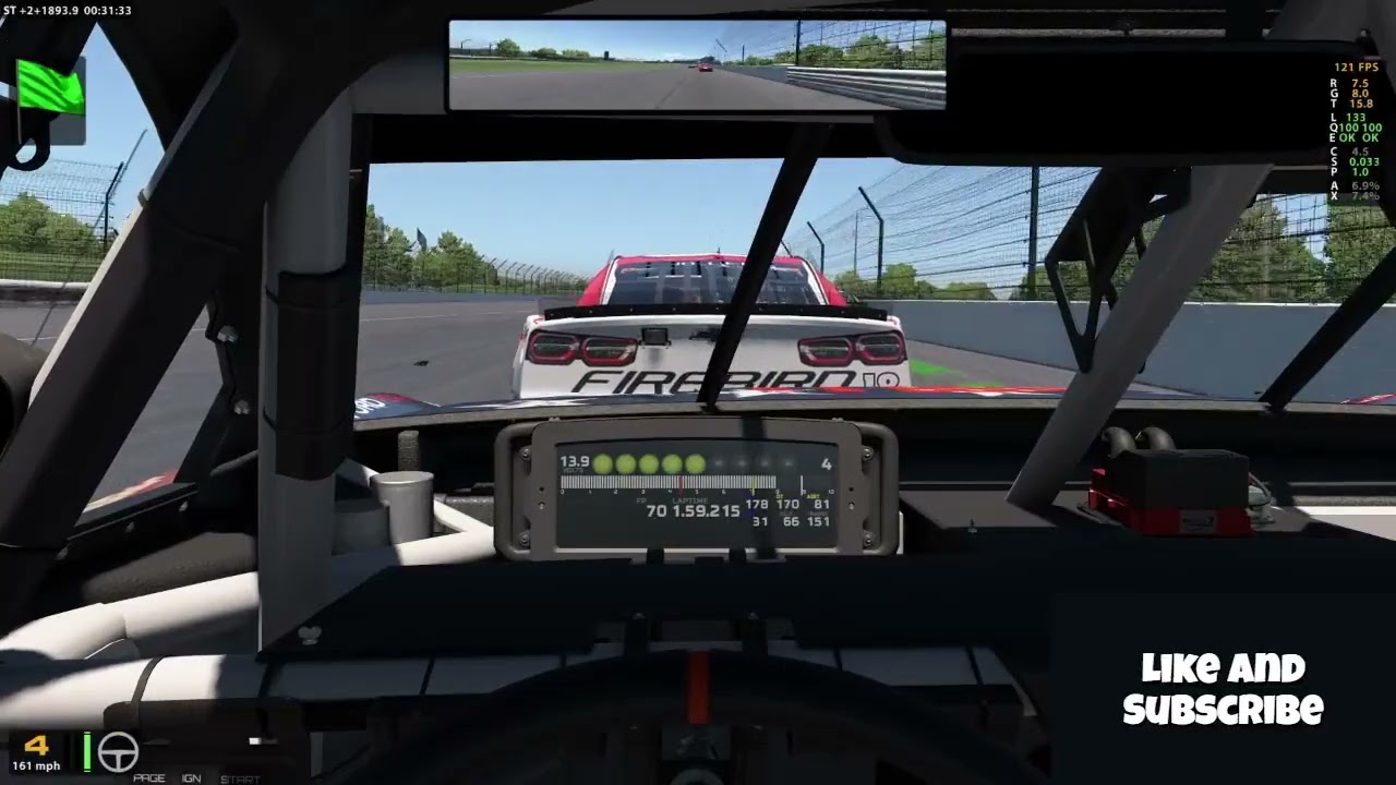 Brickyard 400  Im A Bum  Iracing