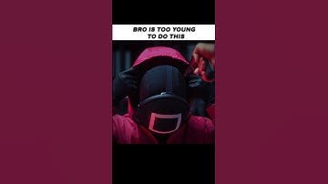 Bro is too Young... 💀 | squid game skull edit #shorts #squidgame #squidgameedit