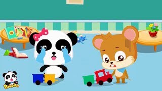 To Be Polite Baby | Baby Panda Learns Magic Words | Babybus Game screenshot 3