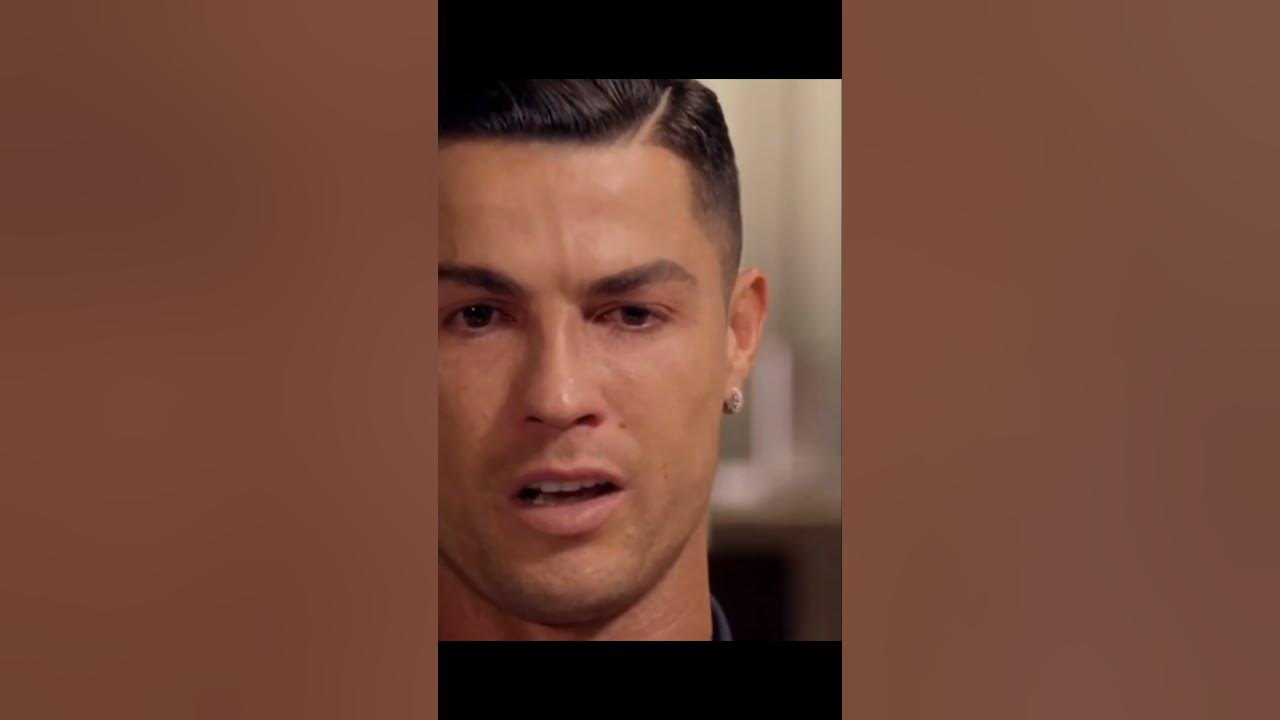 Cristiano Ronaldo Crying In An Interview While Describing The Sadness
