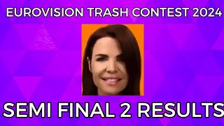 Eurovision Trash Contest 2024: Semi Final 2 Results