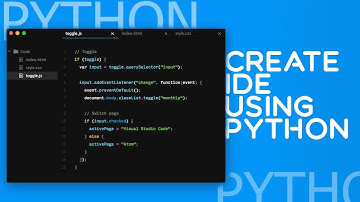 Create your Own IDE || Build a Python Compiler || Best IDE for Python || Python Project