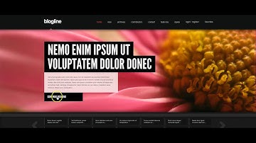 JoomlaXTC - Blogline Template Introduction