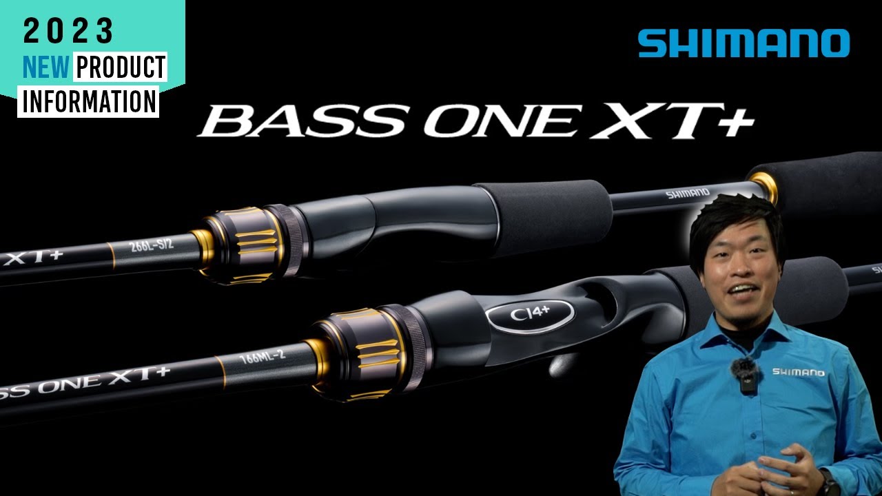 BASS ONE XT+, Shimano New 2023 Bass Rod