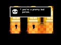 What happens if you change your LV in file0 in Undertale during sans' judgment