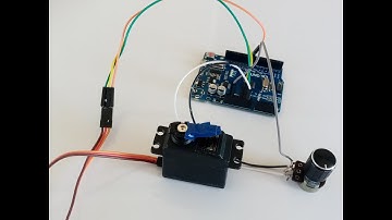 How to control servo motor using potentiometer