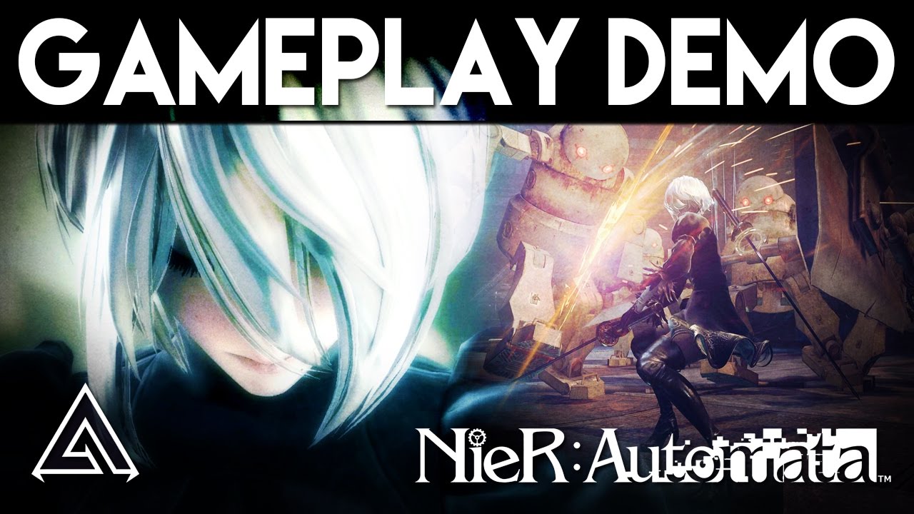 Nier Automata PS4 Pro Gameplay Part 1 Demo - YouTube