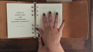 Rustico Planner! review and unboxing