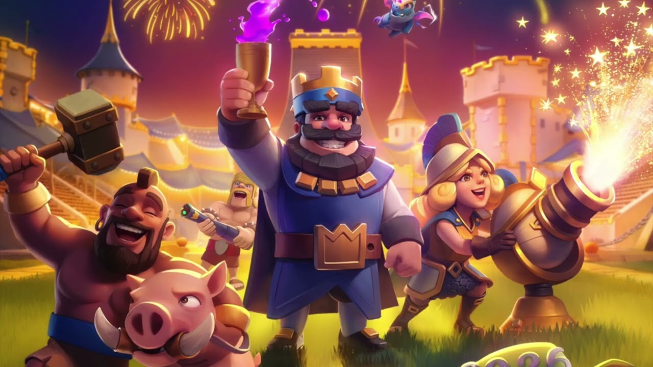 [1 HOUR] *NEW* 2026 Clash Royale Ambience / Music / Soundtrack