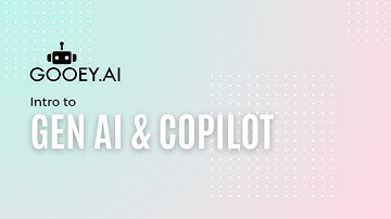 Gooey.AI Agents: Intro to Generative AI and Gooey.AI