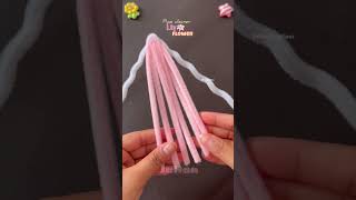 Lily Flower Using Pipe Cleaner