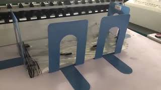 Flower Sleeve Bag Making Machine with Double Layers Film Color Register ︱DRQ-FD600