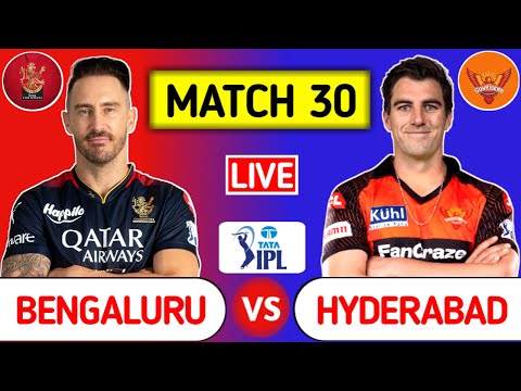 Royal Challengers Bengaluru Vs Sunrisers Hyderabad Live Score - Part 4
