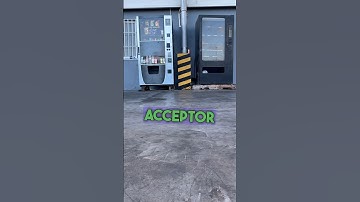 Removing and installing a bill acceptor in a clients vending machine #machineman #vendingmachine