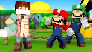 Minecraft: CIRURGIA NO LUIGI  - (Minecraft Mario)