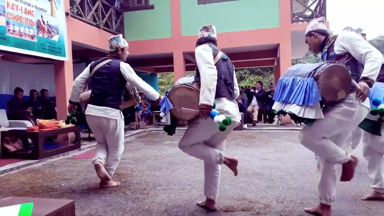 Sikkime chyabrung nacha Limbu dholnacha