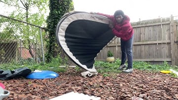 How to fold EAST OAK Tent Pop-Up (real instructions )