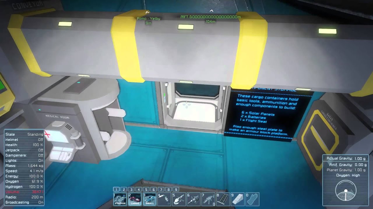 Space Engineers Survival With MushroomFleet Ep 1 Figure how to start
