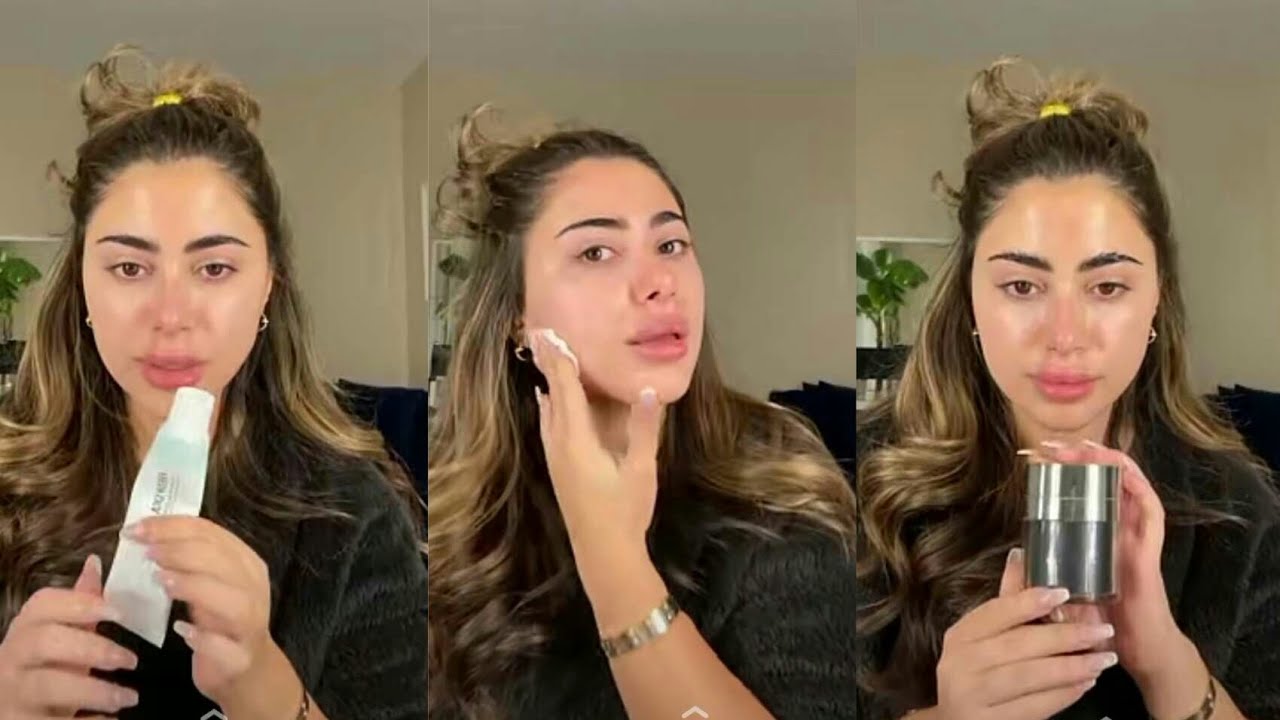 روتين العناية بالبشرة  😍 بعد شهر راح تلاحظين الفرق / سناب مودل ثريا