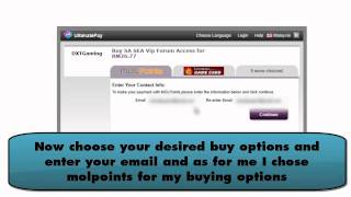 How to buy Dxt Gaming hacks using molpoints/playspan method