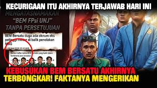 AKHIRNYA, KEBUSUKAN ALIANSI BEM BERSATU TERBONGKAR