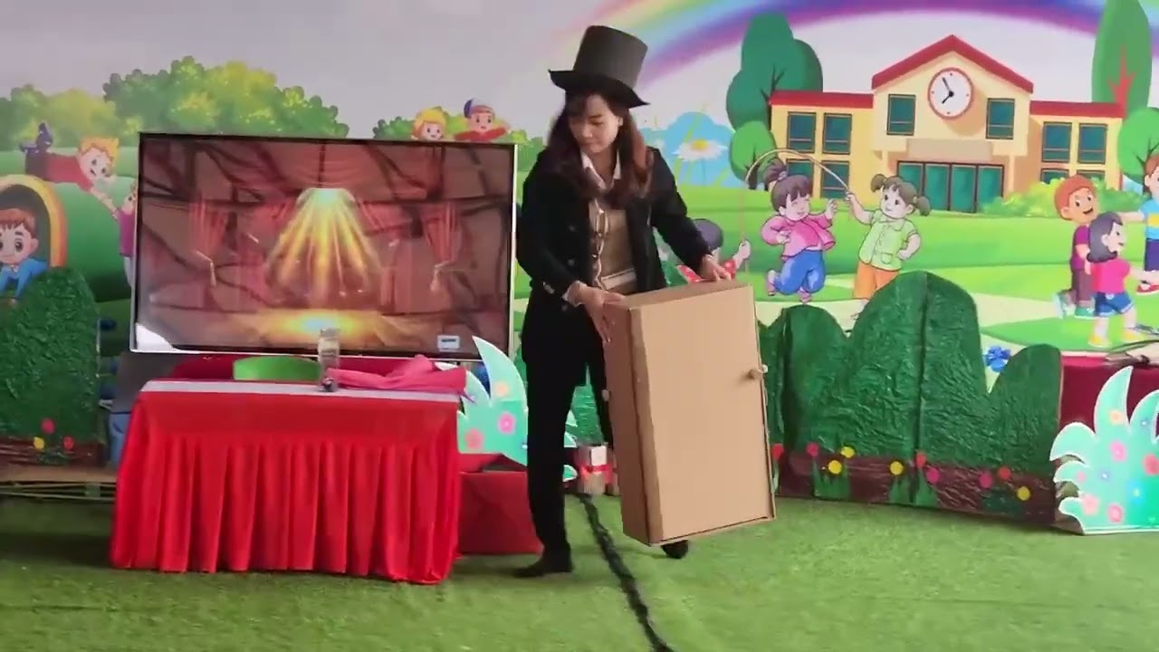 Tiết học mở đầu màn ảo thuật gây hứng thú cho trẻ mầm non hay