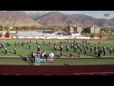 Tooele High School Marching Band. Davis Cup 10-29-2022.