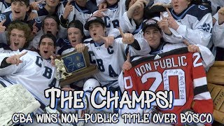 CBA 4 Don Bosco 1 | Non Public State Final | John Donohoe 20 Saves