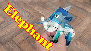 Thames & Kosmos Experiment Kit - Remote Control Machines - Elephant