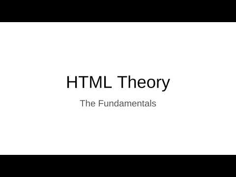 HTML Basic Concepts | Learn HTML, CSS, JS