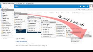 FlyView for SharePoint, Navigation tool / Explorer View / SharePoint 2013 TreeView