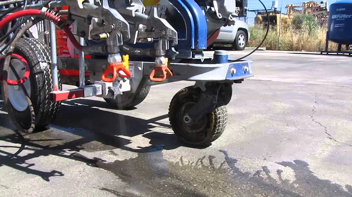 Graco Line Lazer IV 200HS Paint Striper Hydraulic Airless Sprayer Dual Line