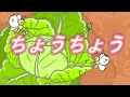 ちょうちょう【童謡】チョウチョウ　蝶々