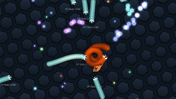 SLITHER.IO FREE BOTS!!! || GAMEPLAY IN SLITHER.IO WITH 640 BOTS