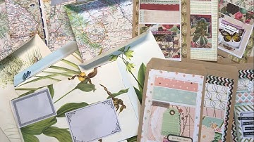 Penpal pockets & book page envelopes / flat mail ideas / easy & affordable